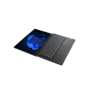 Portátil Lenovo V14 G4 Core i5 13420H 8GB RAM 512GB SSD 14 pulgadas vista completamente abierto con ambas caras sobre la mesa.