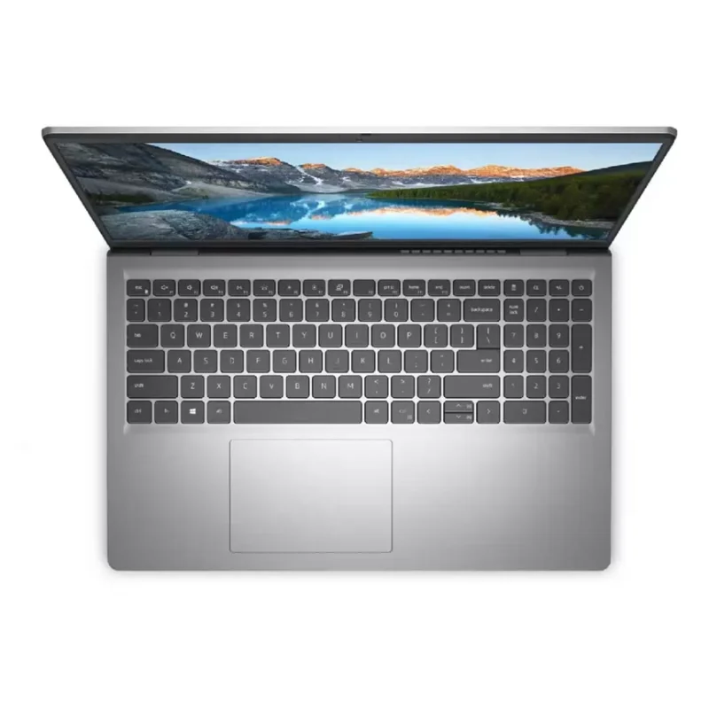 Portátil Dell Inspiron 15 3520 Core i3 1215U 8GB RAM 512GB SSD vista superior con teclado completo y pantalla 15.6 pulgadas.