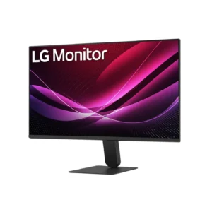 Monitor LG 24 pulgadas IPS 120Hz 24U411A vista frontal destacando colores vibrantes y diseño moderno.