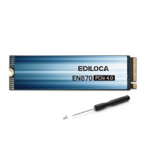 SSD Ediloca EN870 NVMe M.2 2280 2TB 7400MB/s para PS5 y PC