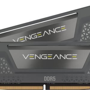 Memoria Corsair Vengeance DDR5 32GB (2x16GB) 6000MHz CL38 - Compatible con Intel XMP y AMD EXPO - Gris