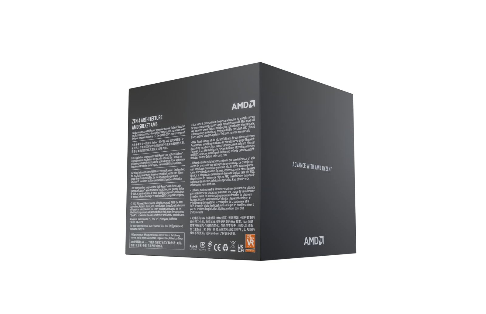 Procesador AMD Ryzen 9 7900 12 Núcleos 5.4 GHz Socket AM5 DDR5 - Image 6