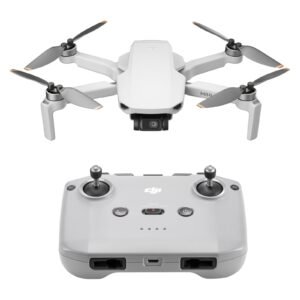 DJI Mini 4K - Dron con cámara 4K UHD para adultos, menos de 249 g, estabilización de cardán de 3 ejes, 31 min de vuelo, retorno automático y resistencia al viento