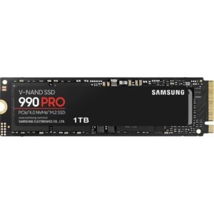 SSD Samsung 990 PRO 1TB M.2 2280 PCIe 4.0 - Velocidades hasta 7450 MB/s
