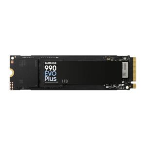 Samsung 990 EVO Plus SSD 1TB M.2 2280 PCIe Gen 4x4 y Gen 5x2, velocidades hasta 7,150 MB/s para PC y laptops