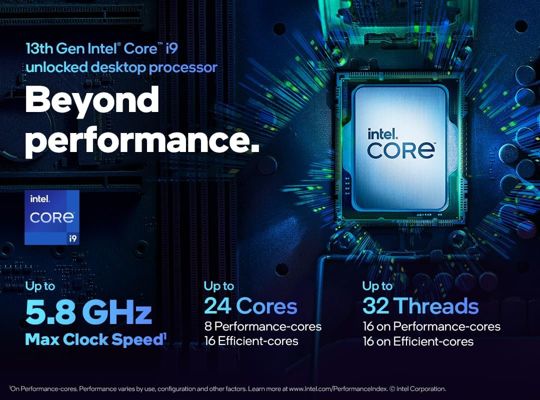 Procesador Intel Core i9-13900KF 24 núcleos 5.8 GHz para computadoras de escritorio - Image 2