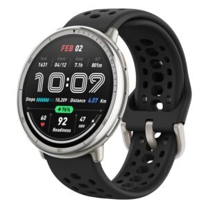 Reloj inteligente Amazfit Active 2 Sport 1.32" GPS Acero Inoxidable Negro