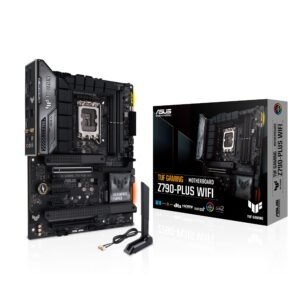ASUS TUF Gaming Z790-Plus WiFi LGA 1700 ATX - Placa Base DDR5, PCIe 5.0, 4xM.2, WiFi 6E, Negro