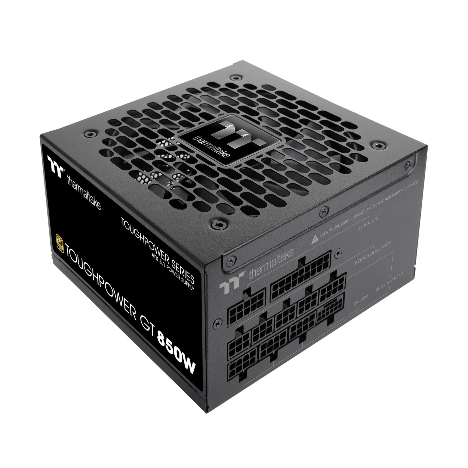 Fuente Thermaltake Toughpower GT 850W ATX 3.1 Modular 80 Plus Gold Negra