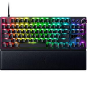 Teclado Razer Huntsman V3 Pro TKL Óptico Analógico Gaming Negro QWERTY USB-A