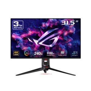 ASUS ROG Swift PG32UCDM - Monitor OLED 4K de 32" 240Hz G-SYNC UHD (3840 x 2160)