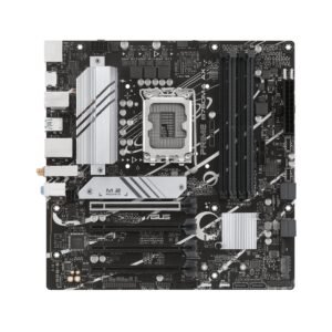 Placa Base ASUS Prime B760M-A AX LGA 1700 mATX DDR5 WiFi 6 Negra