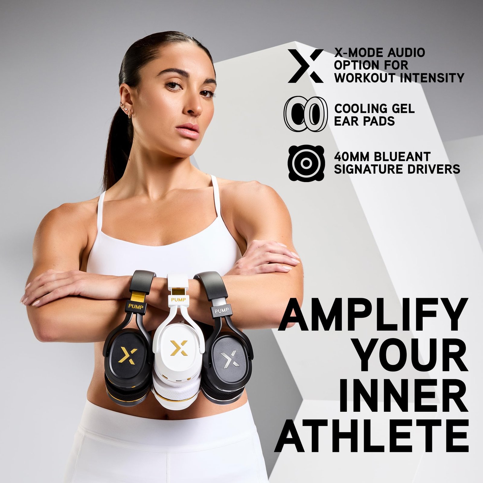 Auriculares BlueAnt Pump X Sport Inalámbricos Bluetooth Negros Over-ear - Image 6