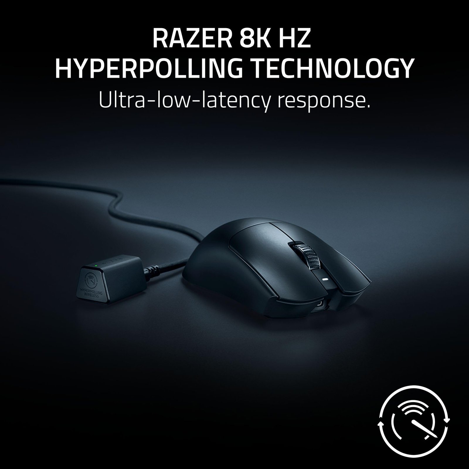 Razer Viper V3 Pro Ratón inalámbrico 54g 8K 35K DPI - Image 5