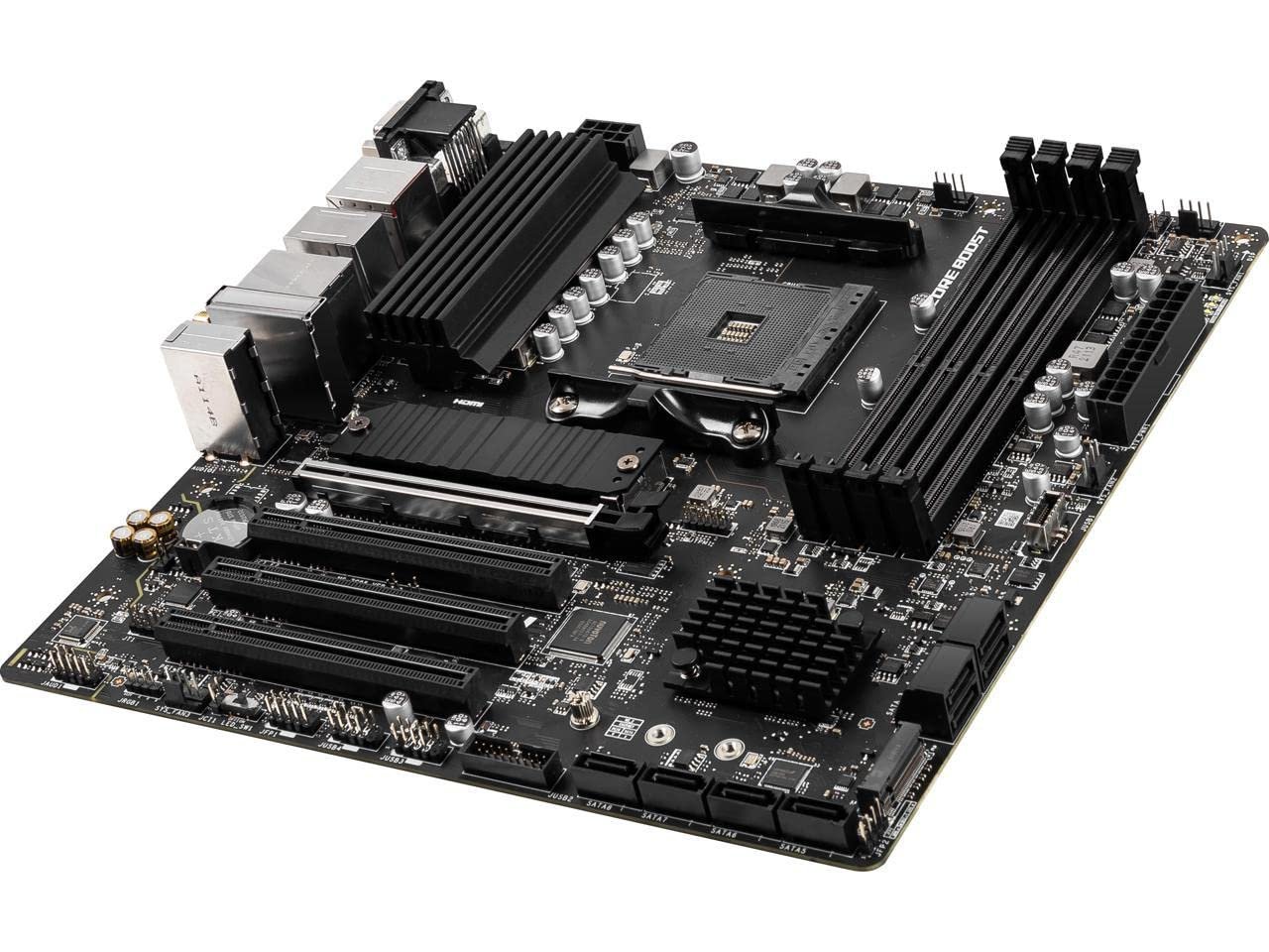 MSI PRO B550M-VC WiFi Placa Base AM4 para AMD Ryzen 5000, mATX, DDR4, PCIe 4.0, Wi-Fi 6E, Bluetooth 5.2 - Image 4
