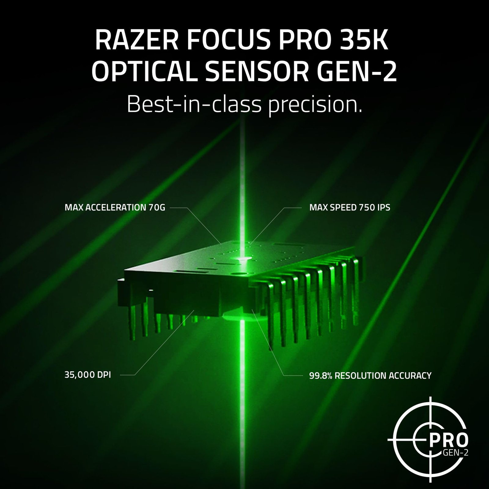 Razer Viper V3 Pro Ratón inalámbrico 54g 8K 35K DPI - Image 4