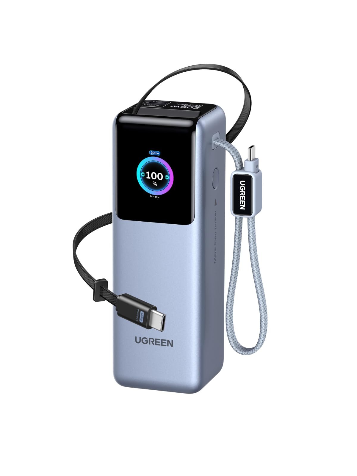 Power Bank UGREEN Nexode Pro 25000mAh 200W USB-C Negro - Modelo PB728